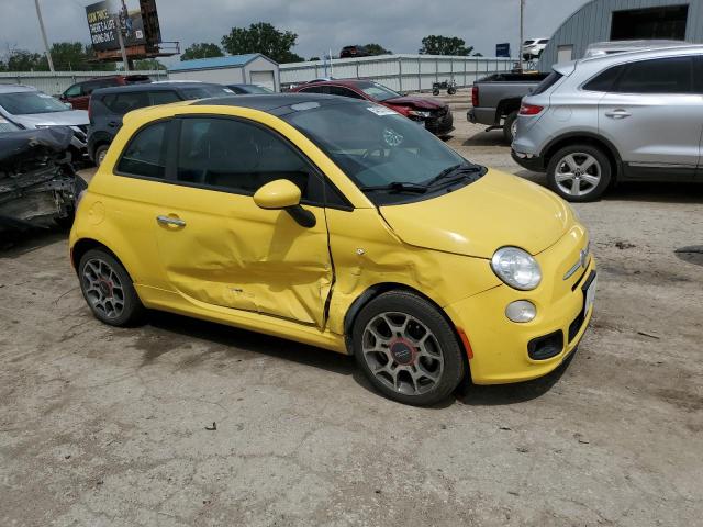  FIAT 500 2013 Żółty