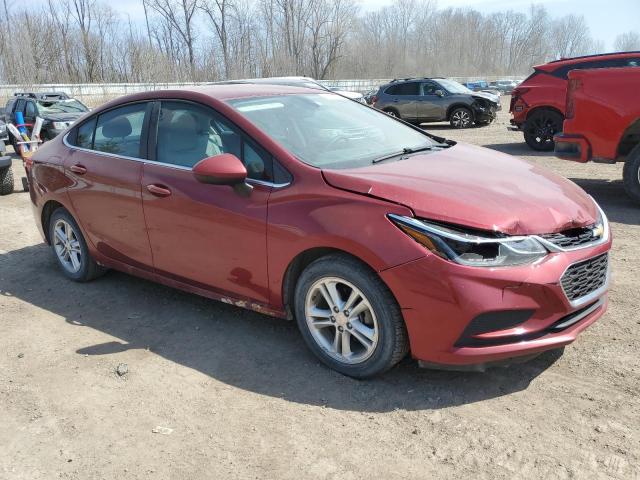  CHEVROLET CRUZE 2017 Бордовый