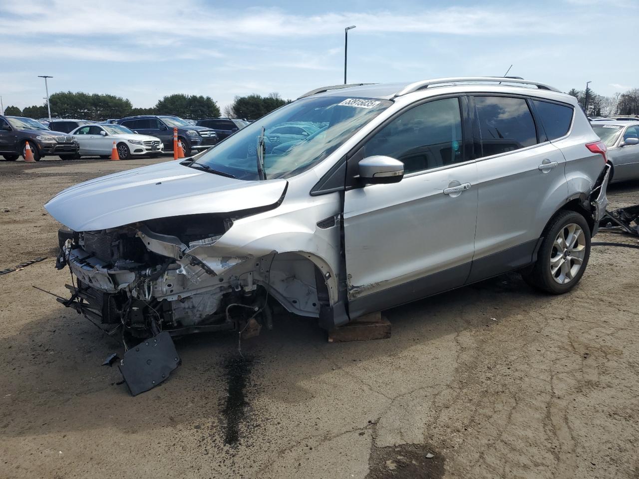 2014 Ford Escape Titanium en Venta en East Granby, CT - Front End