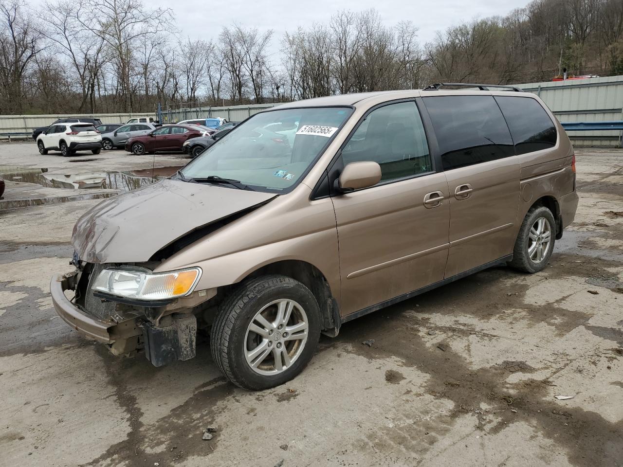 2004 Honda Odyssey Ex იყიდება Ellwood City-ში, PA - All Over