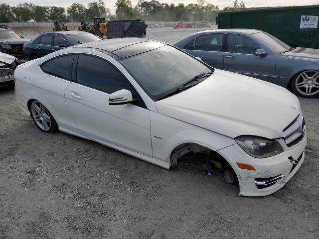 Coupet MERCEDES-BENZ C-CLASS 2012 Biały