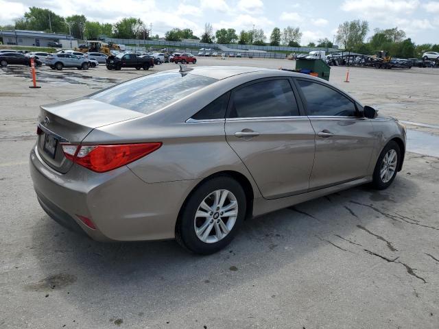  HYUNDAI SONATA 2014 Золотой