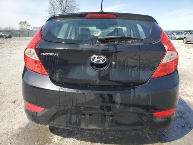 Hatchbacks HYUNDAI ACCENT 2017 Black