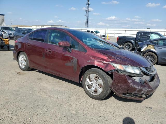 Седаны HONDA CIVIC 2015 Бордовый