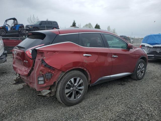  NISSAN MURANO 2015 Красный