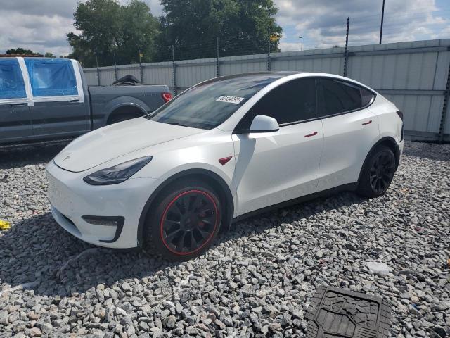  TESLA MODEL Y 2021 Biały