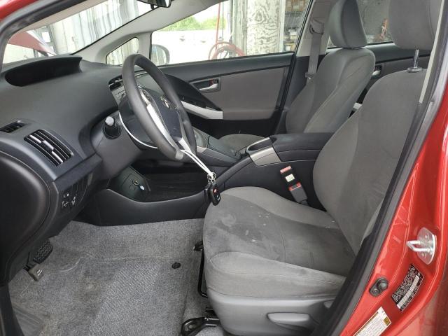  TOYOTA PRIUS 2012 Красный