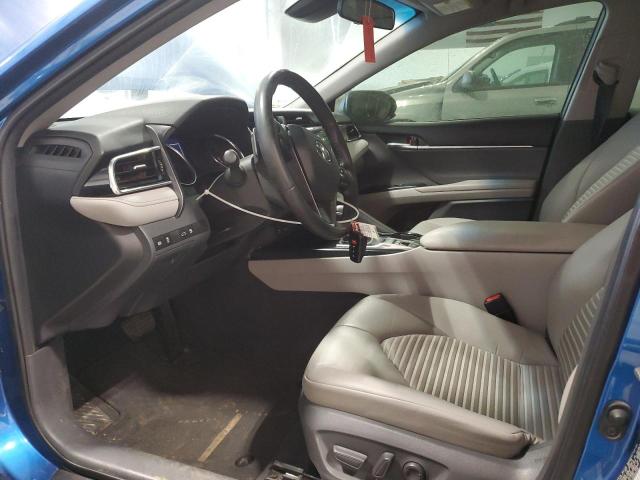  TOYOTA CAMRY 2018 Blue