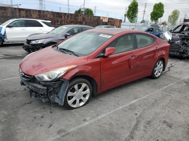  HYUNDAI ELANTRA 2013 Czerwony