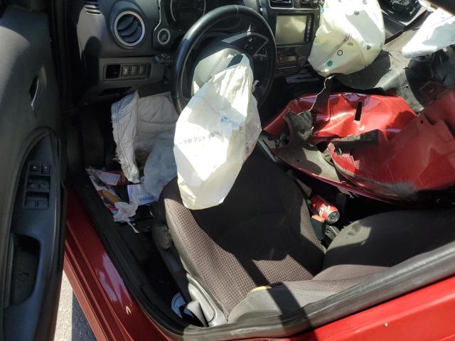  MITSUBISHI MIRAGE 2014 Червоний