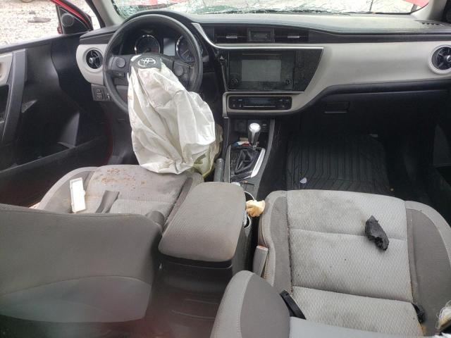  TOYOTA COROLLA 2018 Красный