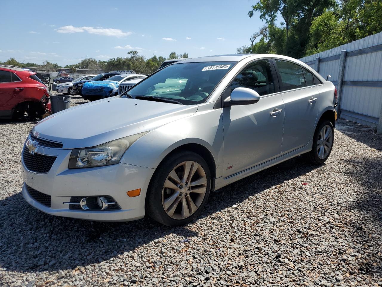 2014 Chevrolet Cruze Ltz for Sale in Riverview, FL - Rear End