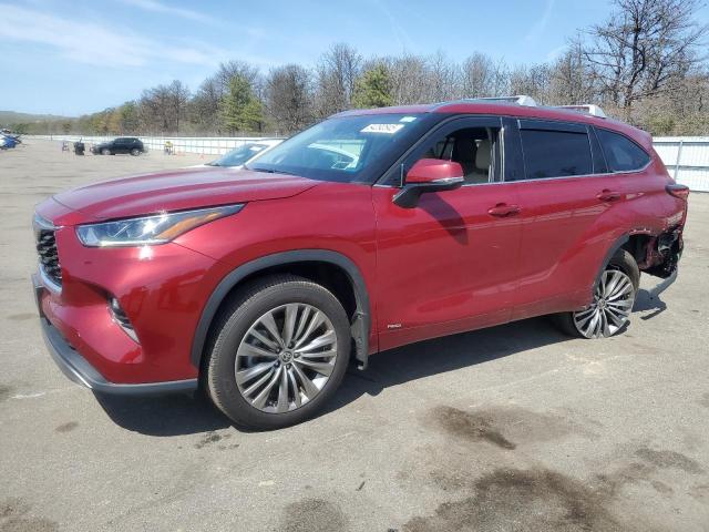  TOYOTA HIGHLANDER 2022 Red