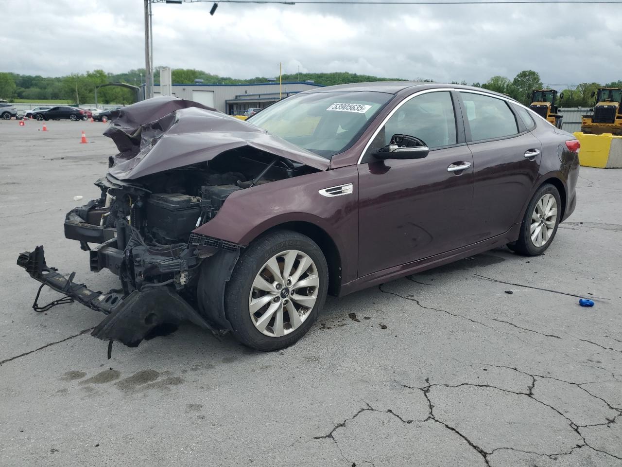 2016 Kia Optima Lx იყიდება Lebanon-ში, TN - Front End