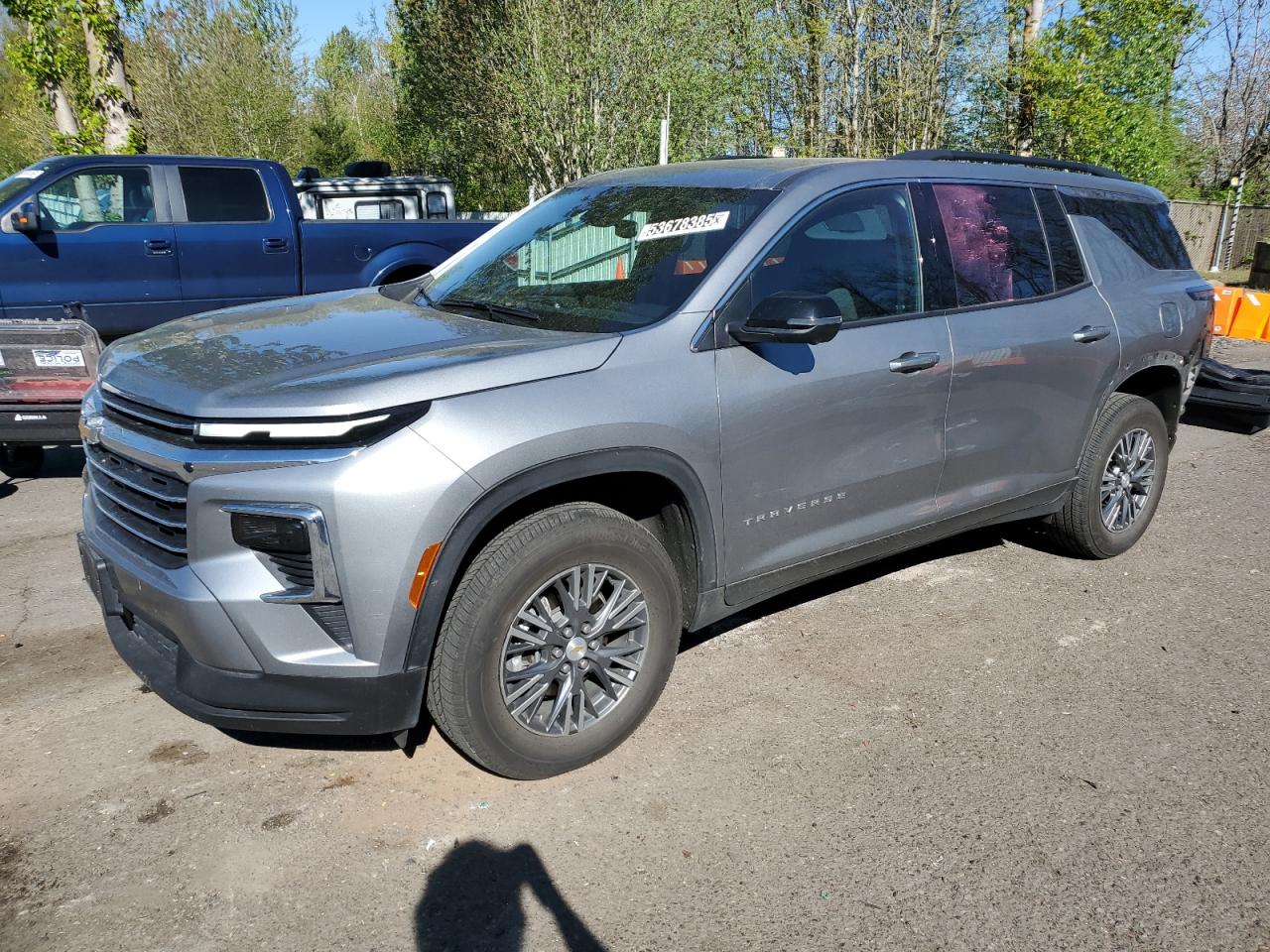2024 Chevrolet Traverse Lt for Sale in Portland, OR - Rear End