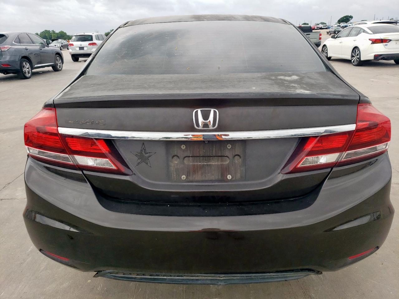 2013 Honda Civic Lx VIN: 2HGFB2F5XDH564034 Lot: 55139875