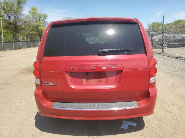  DODGE CARAVAN 2012 Red