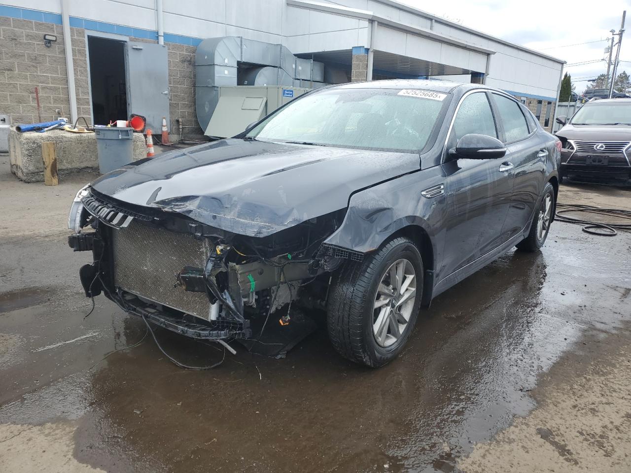 2019 Kia Optima Lx na sprzedaż w New Britain, CT - Front End