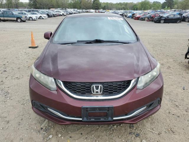  HONDA CIVIC 2013 Бордовый