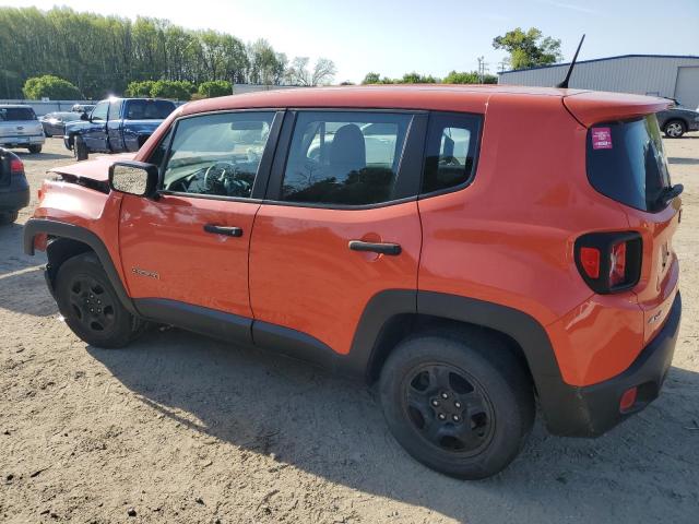  JEEP RENEGADE 2018 Оранжевий
