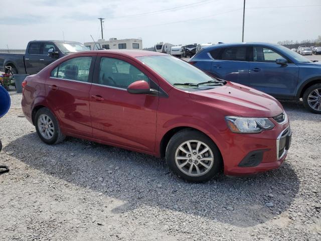  CHEVROLET SONIC 2019 Red