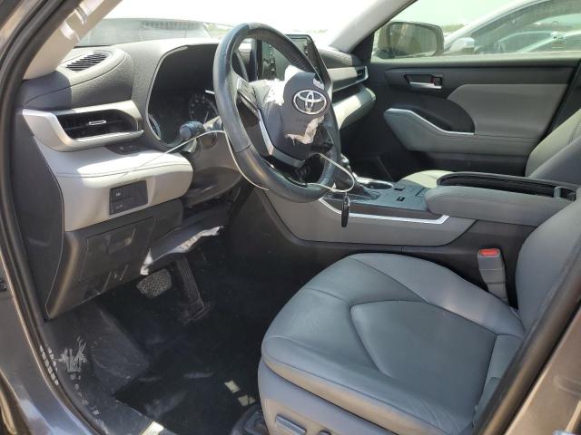  TOYOTA HIGHLANDER 2020 Серый