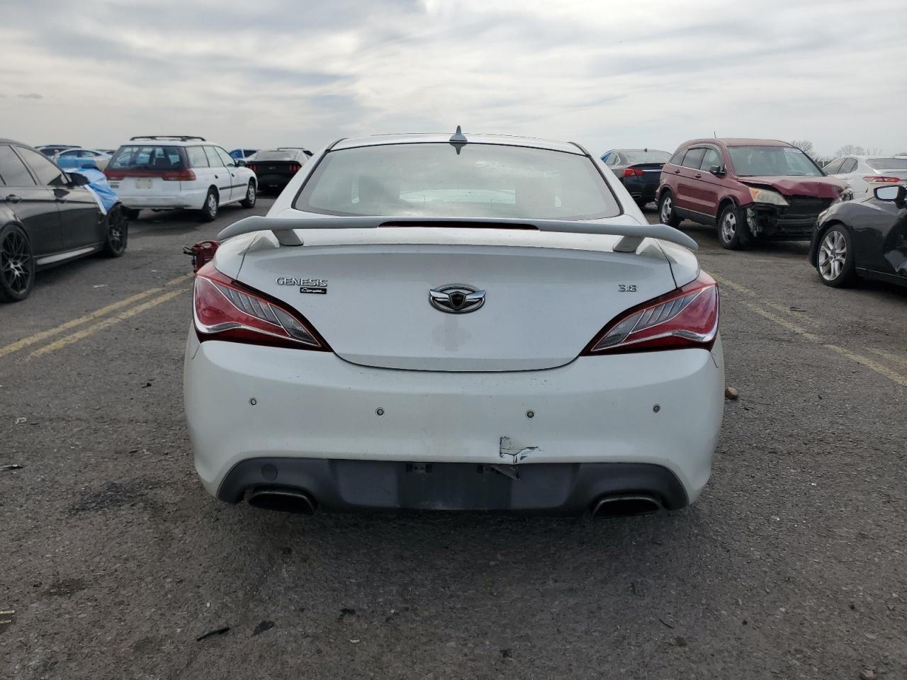 2013 Hyundai Genesis Coupe 3.8L VIN: KMHHU6KJ9DU093661 Lot: 53787115