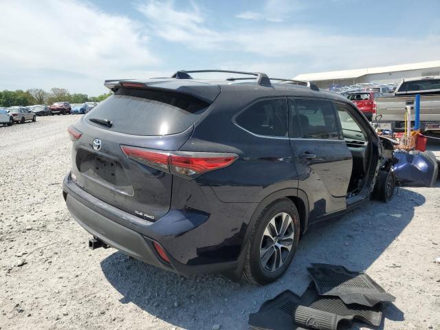  TOYOTA HIGHLANDER 2022 Blue