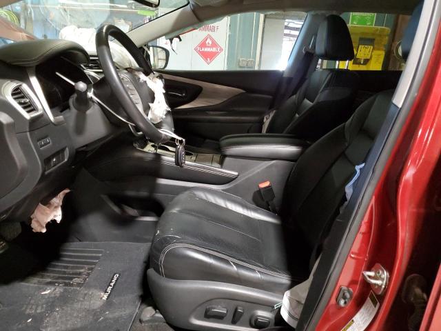  NISSAN MURANO 2015 Burgundy