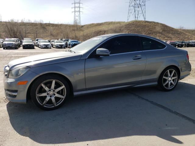 Купе MERCEDES-BENZ C-CLASS 2012 Сірий