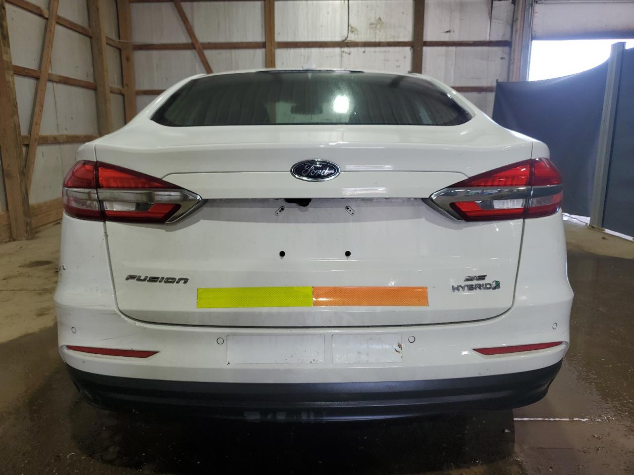 2019 Ford Fusion Se VIN: 3FA6P0LU4KR124804 Lot: 54026595