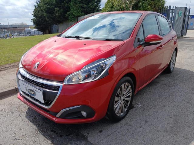 2018 PEUGEOT 208 SIGNAT for sale at Copart PETERLEE