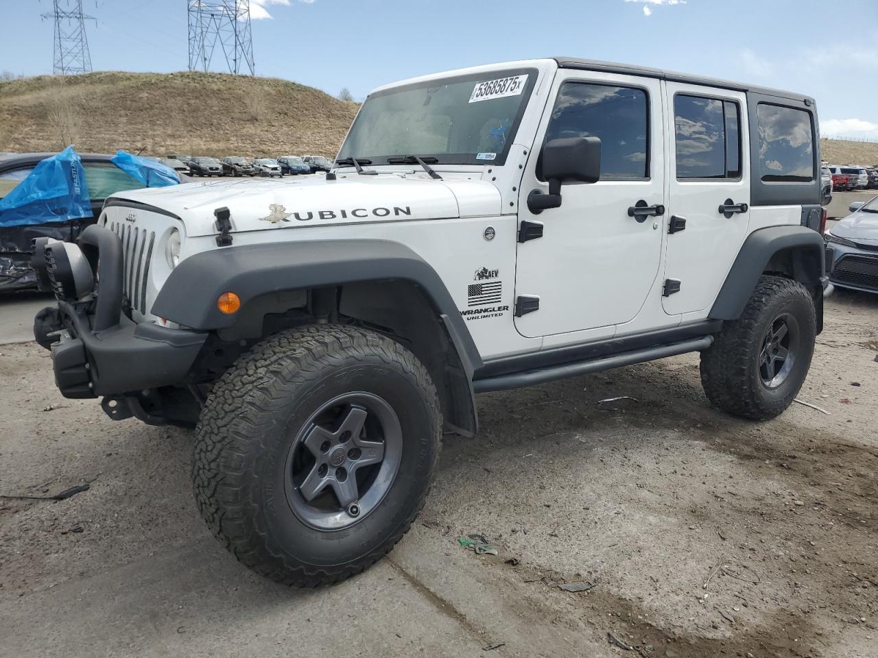 2013 Jeep Wrangler Unlimited Rubicon за продажба в Littleton, CO - Front End
