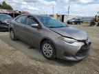 2017 Toyota Corolla L продається в American Canyon, CA - Front End