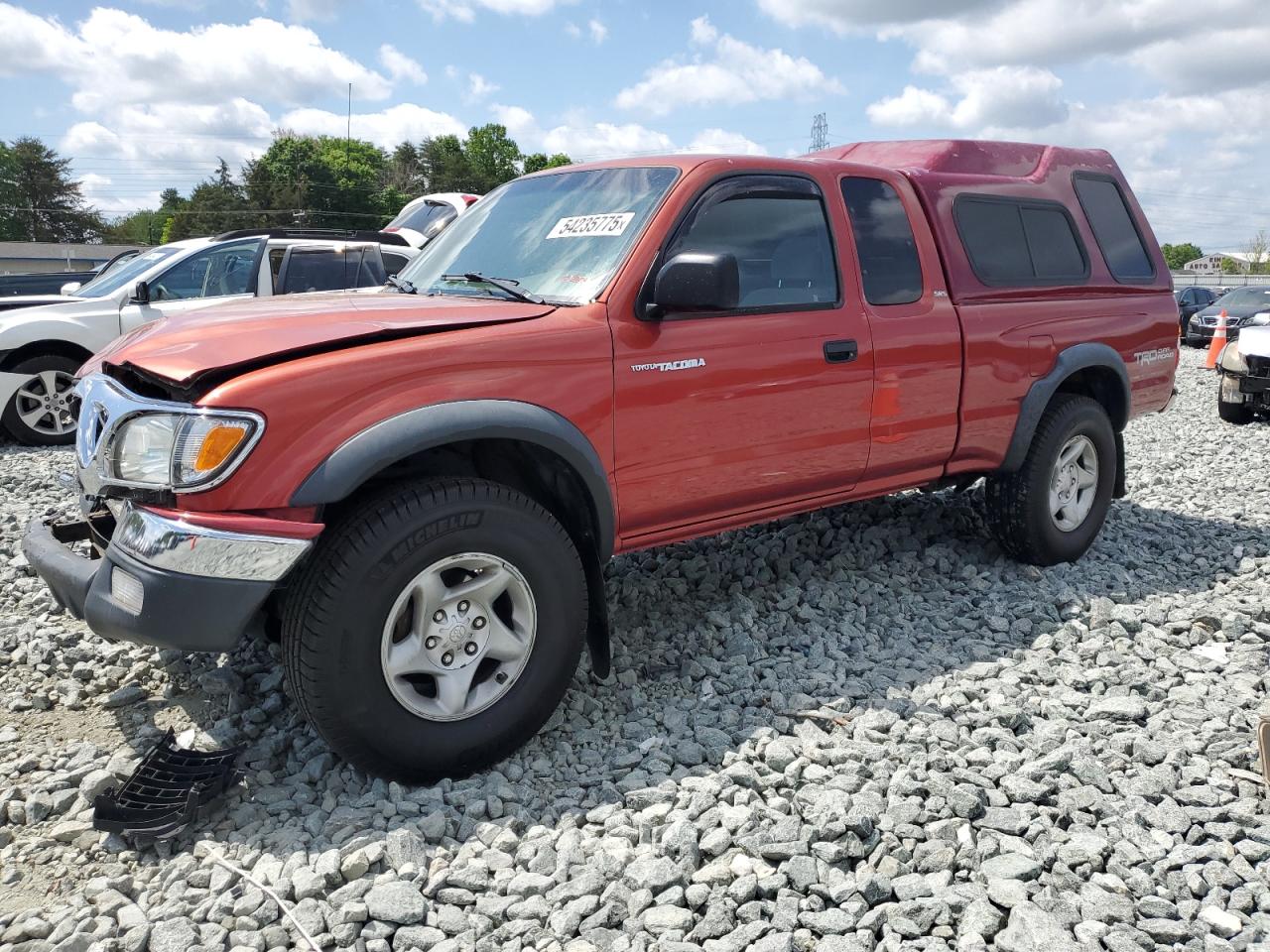 2002 Toyota Tacoma Xtracab de vânzare în Mebane, NC - Front End
