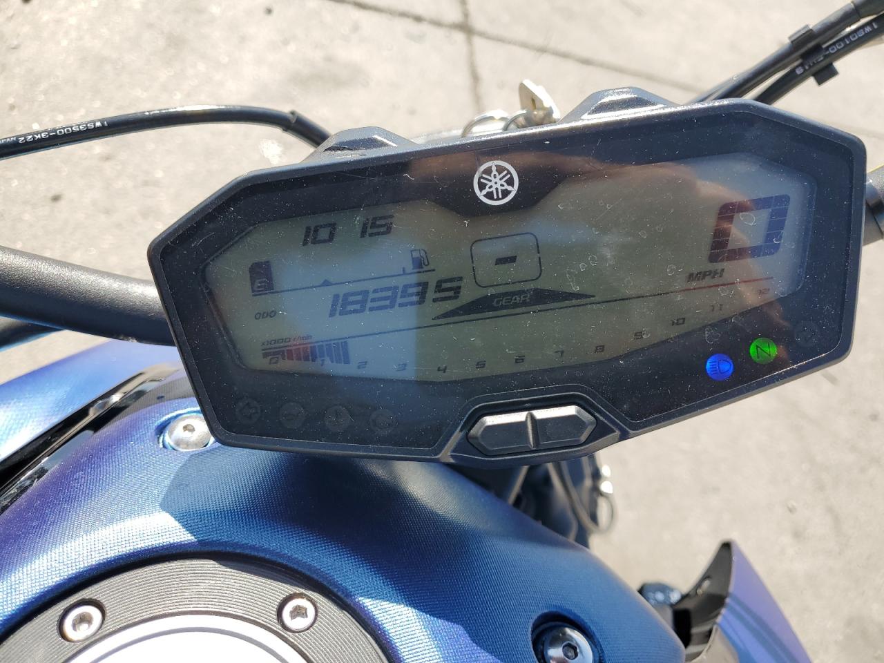 2016 Yamaha Fz07 C VIN: JYARM06Y8GA002278 Lot: 54213445