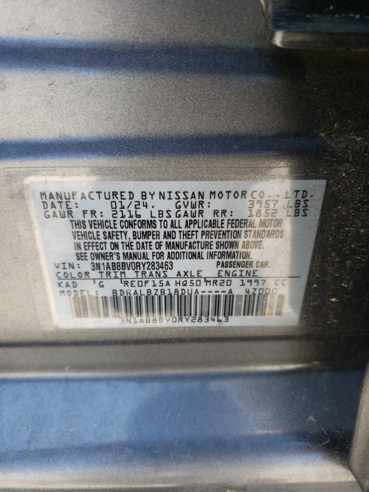 3N1AB8BV0RY283463 NISSAN SENTRA 2024