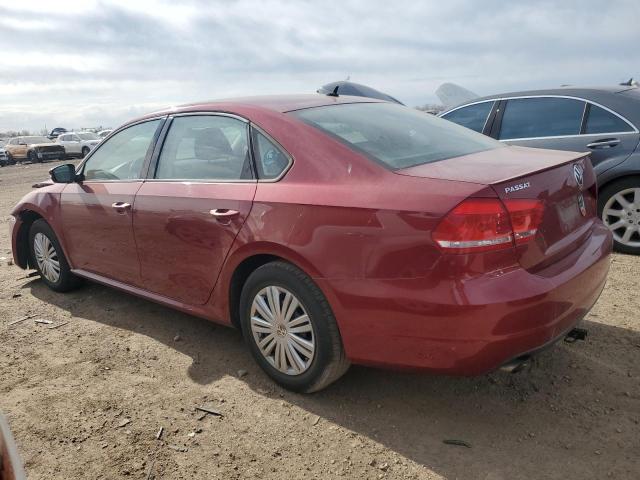  VOLKSWAGEN PASSAT 2015 Червоний