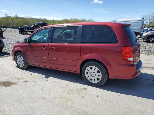 Minivans DODGE CARAVAN 2015 Czerwony