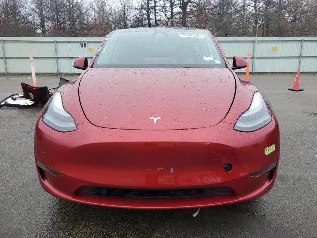  TESLA MODEL Y 2024 Красный