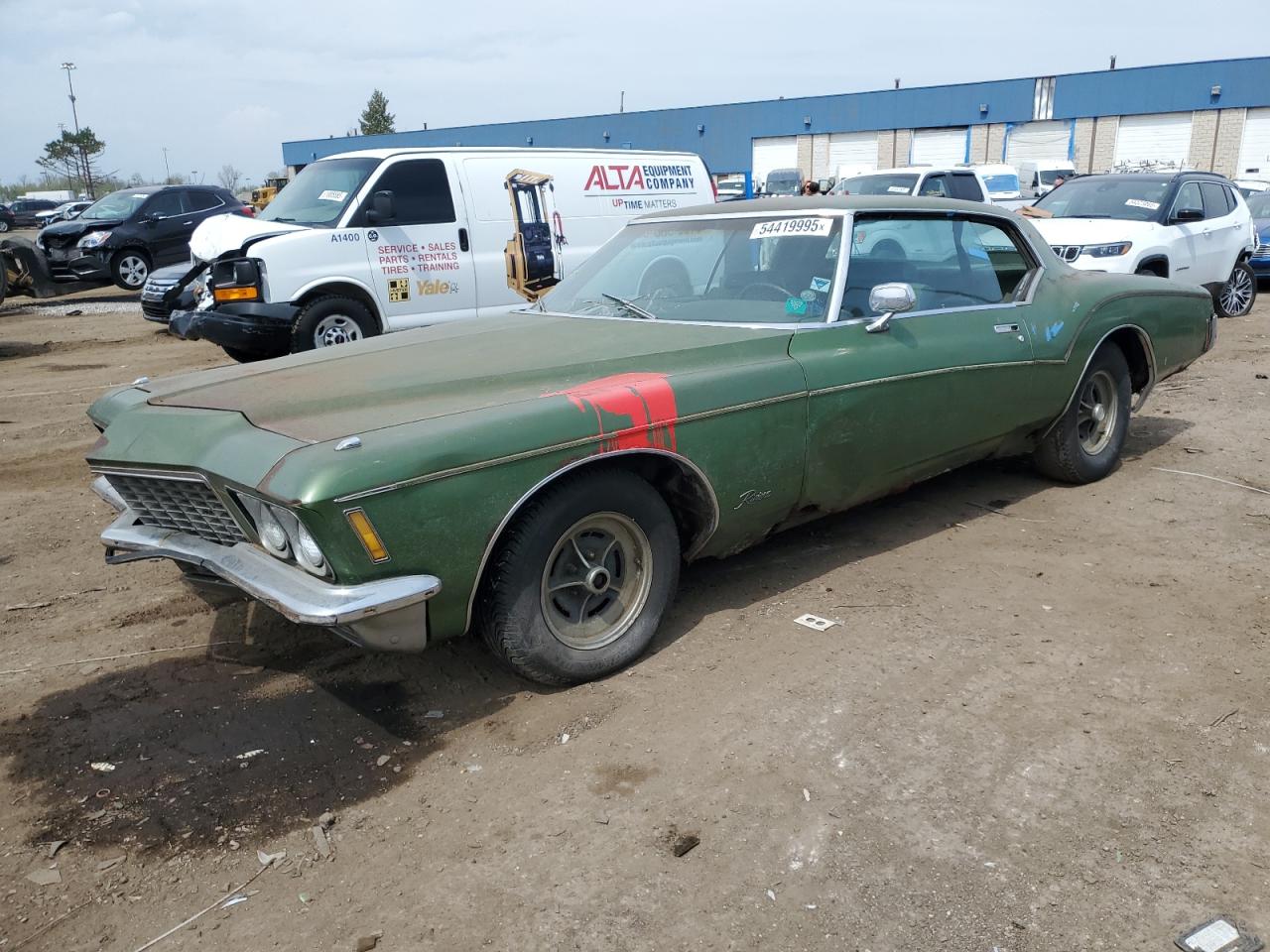 1972 Buick Riviera en Venta en Woodhaven, MI - Minor Dent/Scratches