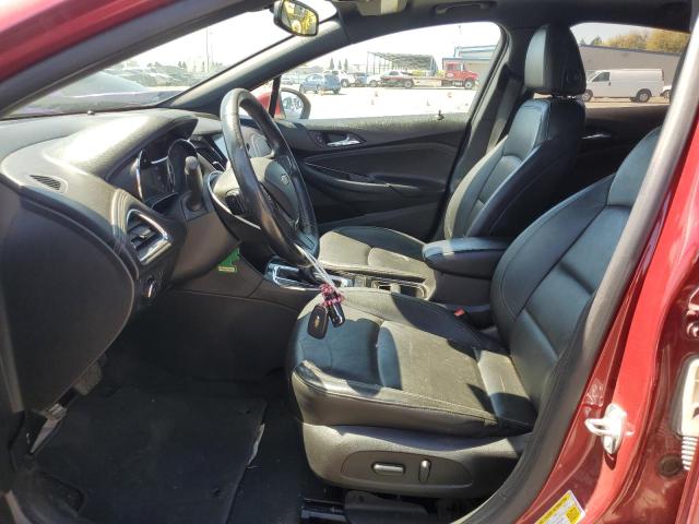  CHEVROLET CRUZE 2018 Красный