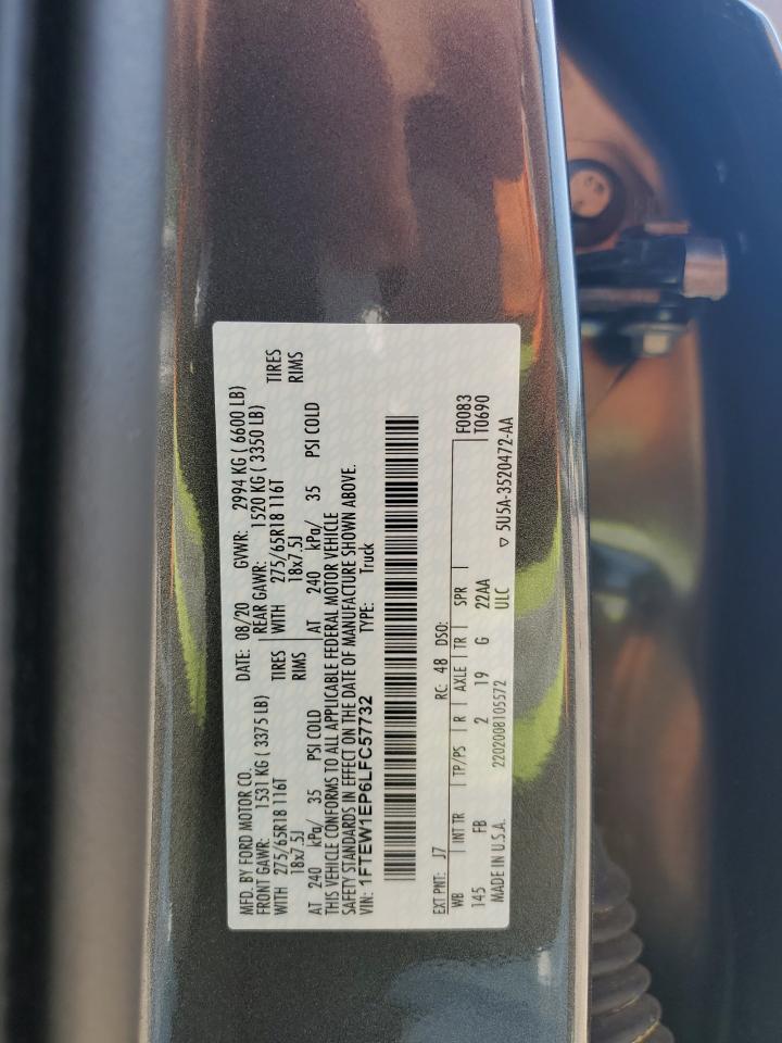1FTEW1EP6LFC57732 FORD F-150 2020
