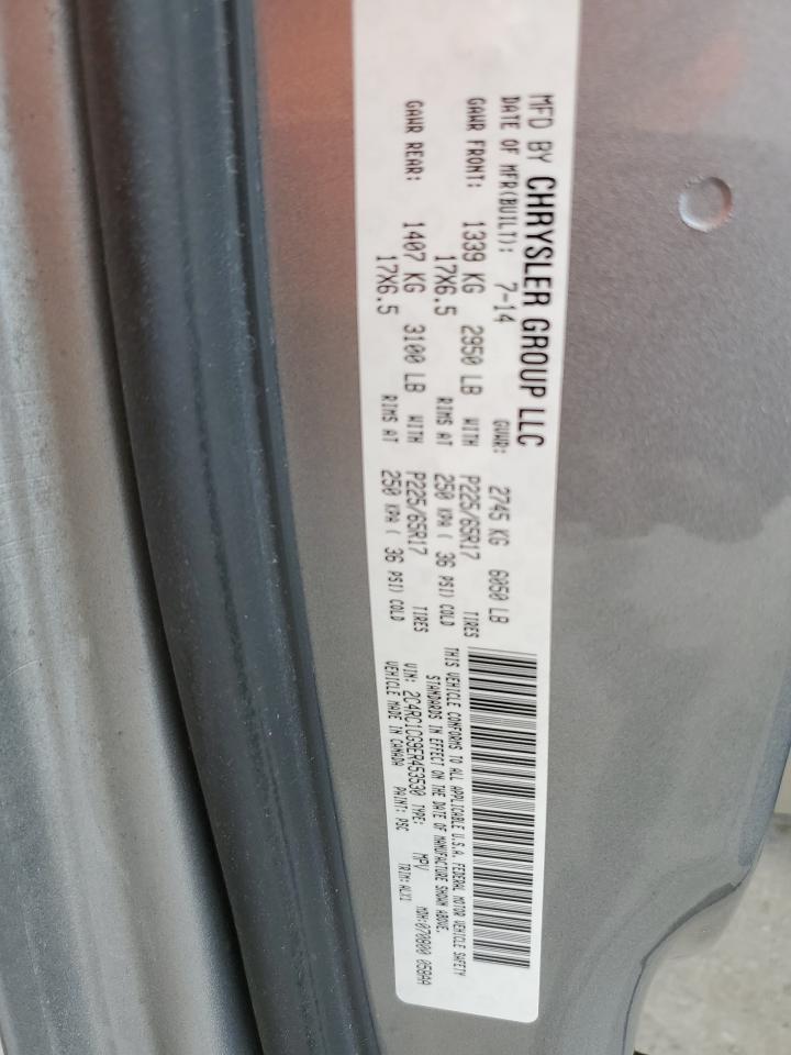 2014 Chrysler Town & Country Touring L VIN: 2C4RC1CG9ER453530 Lot: 53782865