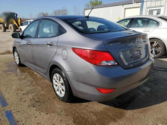  HYUNDAI ACCENT 2016 Сірий