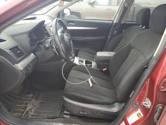  SUBARU OUTBACK 2013 Бургунди
