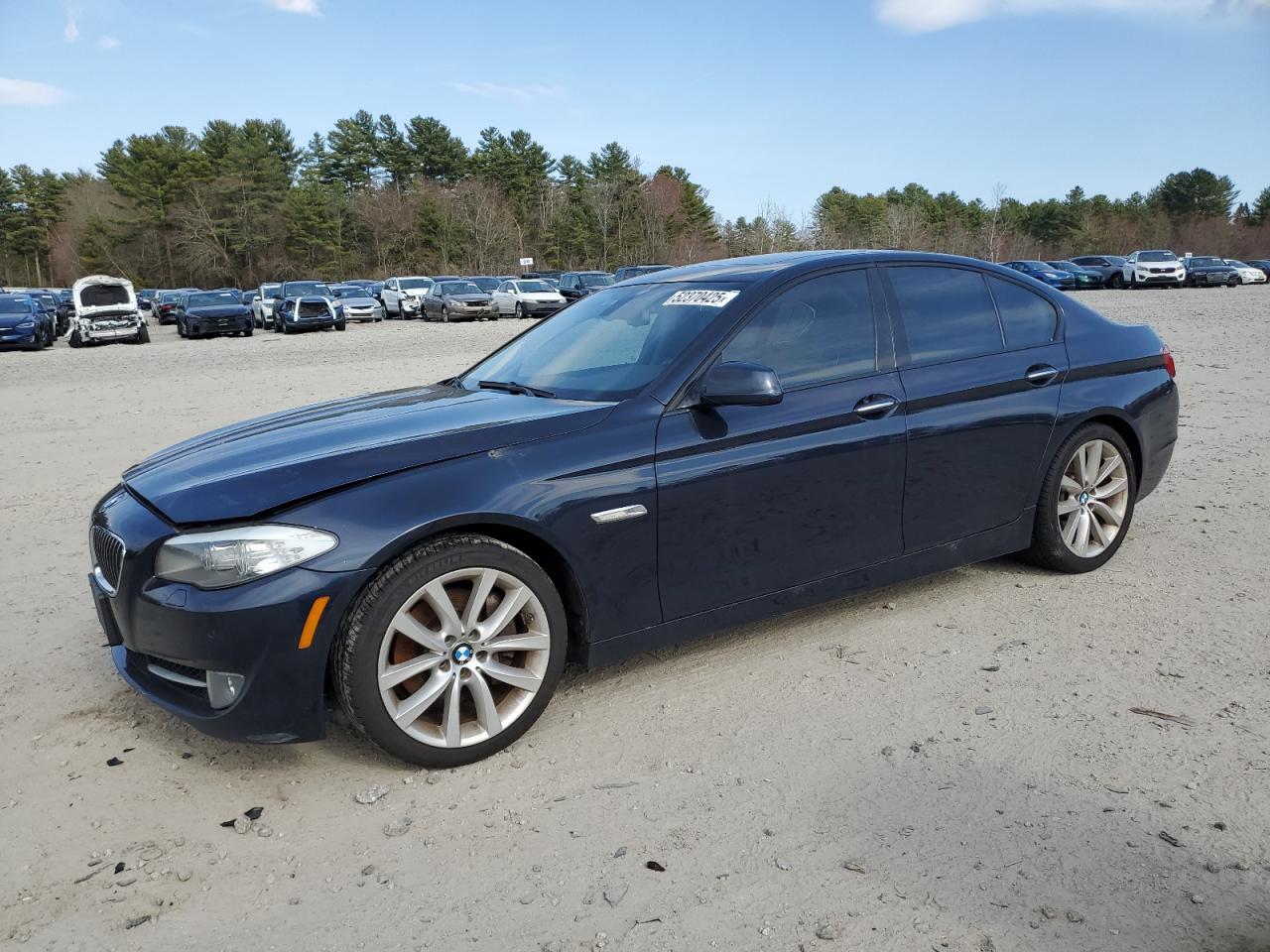 2011 Bmw 535 I de vânzare în Mendon, MA - Burn - Engine