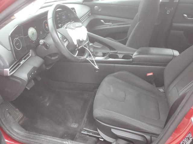  HYUNDAI ELANTRA 2021 Maroon