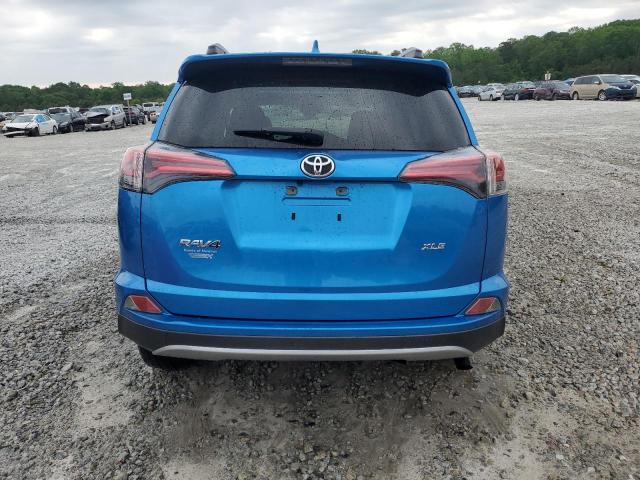  TOYOTA RAV4 2017 Синий
