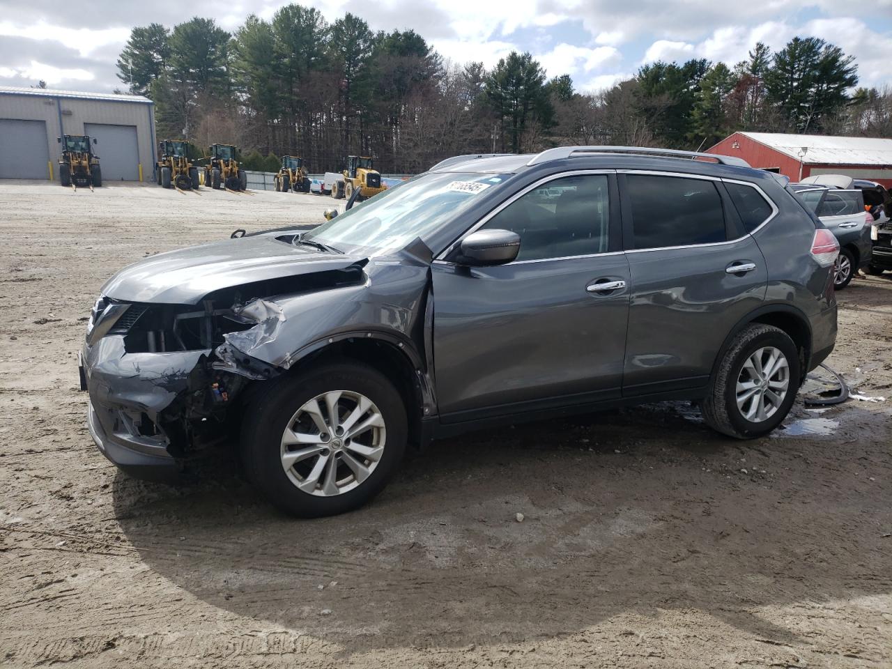 2016 Nissan Rogue S zu verkaufen in Mendon, MA - Front End